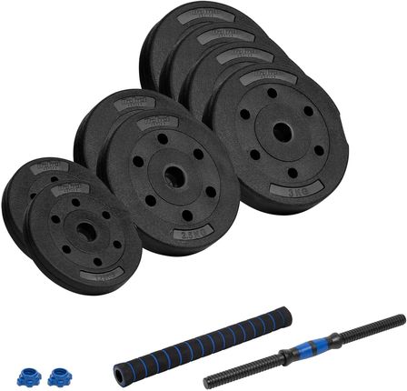 Rebel Hantel Bitumiczny Regulowany Z Łącznikiem 1X20Kg Active - zdjęcie 2