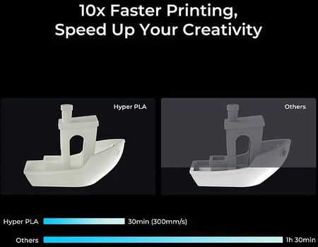 Filament Hyper PLA Creality brązowy - zdjęcie 2