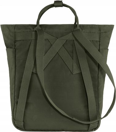 Fjällräven Torba Plecak 2W1 Fjallraven Kanken Totepack 14L Zielony - zdjęcie 5