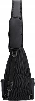 Puccini Plecak Miejski Sling Bag Czarny - zdjęcie 5