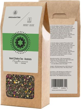 Aromantra X Mary Rose Herbata Na Czakrę Serca Anahata Zielona 50g - zdjęcie 3