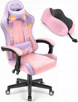Hells Chair HC-1004 Różowy Colorful - zdjęcie 2