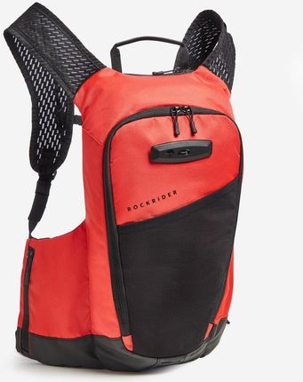 Rockrider Plecak Z Bukłakiem Na Rower Mtb Expl 7L / 2L Wody Czarny - zdjęcie 2