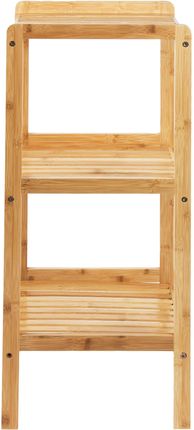 Greenblue Szafka Bambusowa Łazienkowa 370X330X780Mm 3 Półki Gb378 - zdjęcie 4