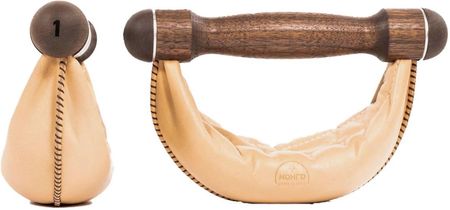 Hantle NOHRD SwingBell Walnut Orzech Natural para 2 x 1 kg - zdjęcie 3