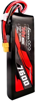 Gens Ace Akumulator G Tech 7600Mah 7.4V 60C 2S2P Lipo Battery Pc Mat - zdjęcie 2