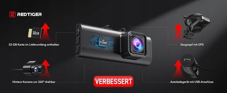 Redtiger 4K F7Np Z Gps F7N Plus - zdjęcie 2