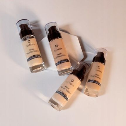 Clarena Podkład Do Twarzy Kryjący Beige 30Ml Snake Fluid Foundation Kremowy - zdjęcie 3