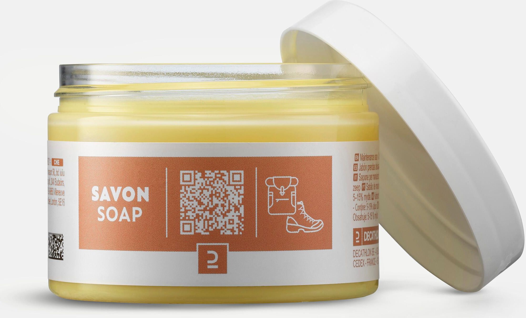 Zdjęcie Forclaz Mydło Glicerynowe Do Butów I Sprzętu Ze Skóry 150ml - Urzędów