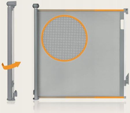 Lionelo Barierka Thea Grey Conrete - zdjęcie 3