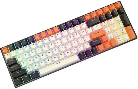 Klawiatura Royal Kludge Mechaniczna Rk100 Rgb Brown Switch (Czarno-Pomarańczowa) (58079) - zdjęcie 2