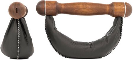 Hantle NOHRD SwingBell Walnut Orzech Classic para 2 x 1 kg - zdjęcie 2