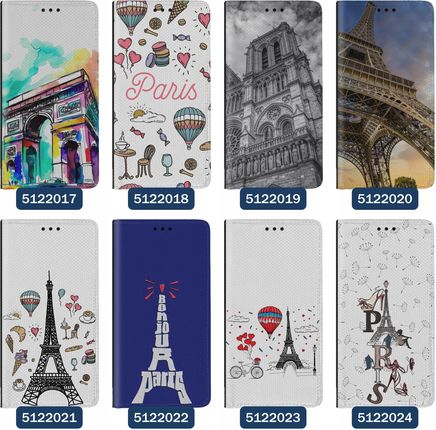 Superetui Etui z klapką do Samsung Galaxy A25 Paryż Francja Wieża Eiffla - zdjęcie 5
