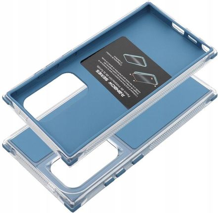 Etui Case Plecki Matrix do Samsung A25 5G niebieski Szkło 9H - zdjęcie 2