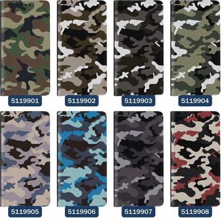 Superetui Etui z klapką do iPhone 11 Militarne Moro Wojsko Armia - zdjęcie 5