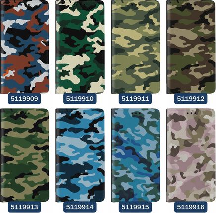 Superetui Etui z klapką do iPhone 11 Militarne Moro Wojsko Armia - zdjęcie 4
