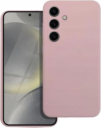 Etui Silicon Do Telefonu Samsung A34 Sand Pink Z Mikrofibra - zdjęcie 3