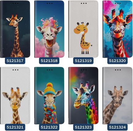 Superetui Etui z klapką do iPhone 11 Żyrafa Afryka Śmieszne - zdjęcie 3