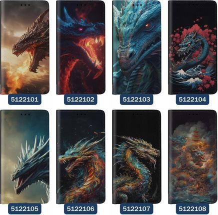 Superetui Etui Z Klapką Do Iphone 13 Smoki Smok Dragon Fantasy - zdjęcie 6