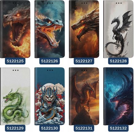 Superetui Etui Z Klapką Do Iphone 13 Smoki Smok Dragon Fantasy - zdjęcie 5