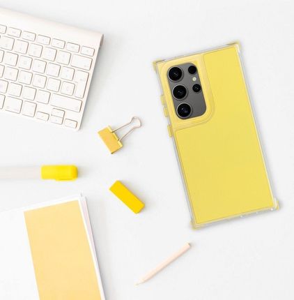Etui Case Plecki Matrix do Xiaomi Redmi 13C Poco C65 żółty Szkło 9H - zdjęcie 3