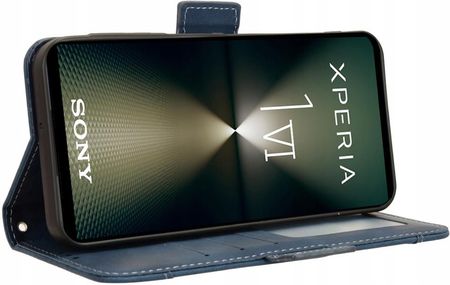 Etui Z Klapką Do Sony Xperia 1 VI Pokrowiec Obudowa Futerał Wallet Portfel - zdjęcie 3