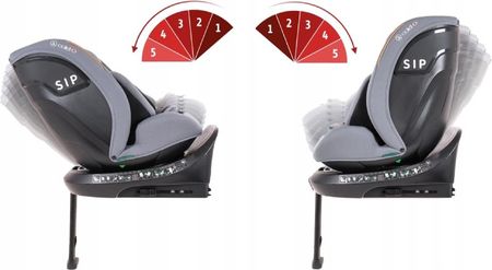 Coletto I-Size Obracane 360 R129 Izzy Isofix 0-18Kg Black - zdjęcie 2