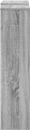 Vidaxl Osłona Na Grzejnik Szary Dąb Sonoma 205x21,5x83,5cm 852767 - zdjęcie 2