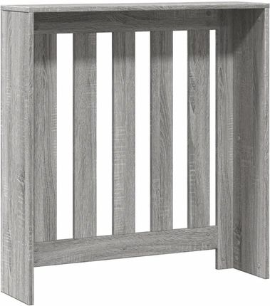 Vidaxl Osłona Na Grzejnik Szary Dąb Sonoma 78x20x82cm 852731 - zdjęcie 2