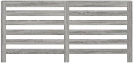 Vidaxl Osłona Na Grzejnik Szary Dąb Sonoma 175x20x82cm 852713 - zdjęcie 2