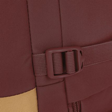 Pacsafe Plecak Kabinowy Antykradzieżowy Go 34L Bordowy - zdjęcie 3