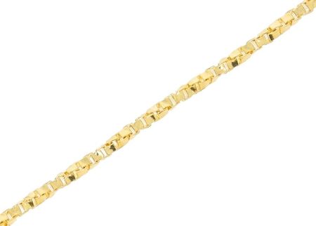 Złoty łańcuszek Próby 585 45 cm - zdjęcie 2