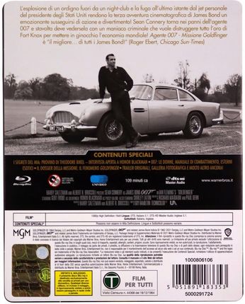 007 James Bond Goldfinger (steelbook) (Blu-Ray) - zdjęcie 4