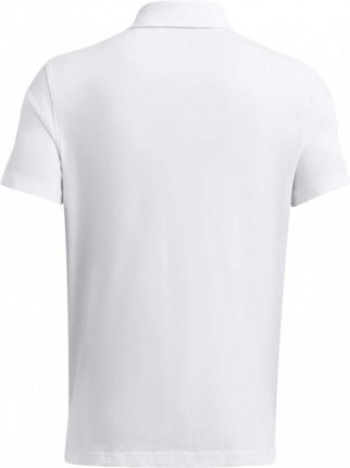 Męska koszulka polo Under Armour UA Icon Polo - biała - zdjęcie 4
