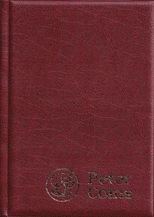 S Album Klaser Kieszonkowy Na 192 Monety Czerwony Petercoins - zdjęcie 6