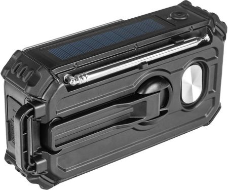Powerplus Bison Dynamo/Solarne/Usb Dab+ Radio Fm Z Głośnikiem Bluetooth - zdjęcie 2