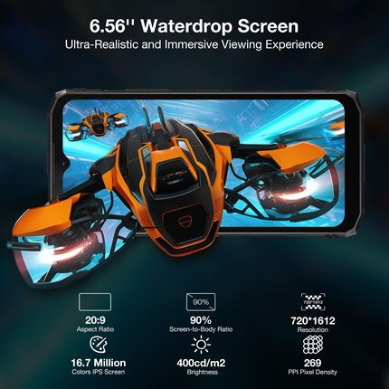 Doogee Blade 10Pro 16/256GB Srebrny - zdjęcie 5