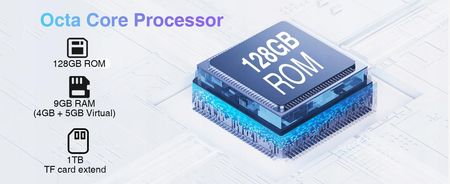 Doogee N55 9/128GB Czarny - zdjęcie 3