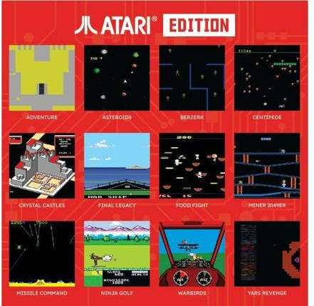 Hyper Mega Tech! Super Pocket Atari Edition FGATPKHMTEFIGS - zdjęcie 3