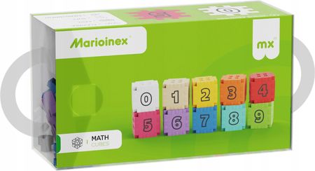 Marioinex Waffle Mini EDU Kostki matematyczne 60 MATEMATYKA Przedszkolaka - zdjęcie 4
