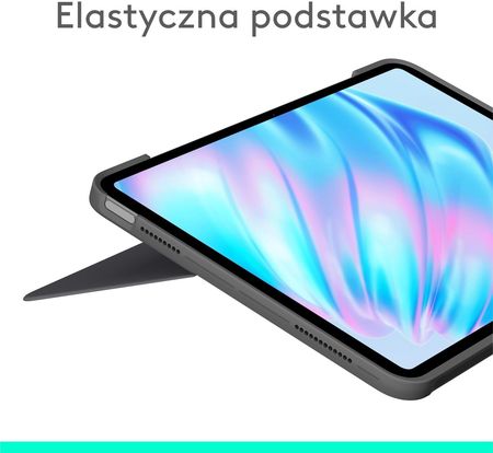 Logitech Combo Touch for iPad Air 11'' M2 Oxford Szary US (920012636) - zdjęcie 2