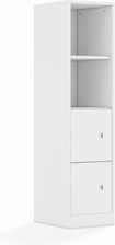 Entelo Regał Blox Base 40 4P 2F1 363x466x1517 korpus biały/2x front biały (BOX4P1R2F1WWV1)