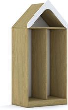 Entelo Regał na pojemniki Blox Base 70 3PG z daszkiem 706x466x1575 korpus dąb (BOX3PG2RDO)