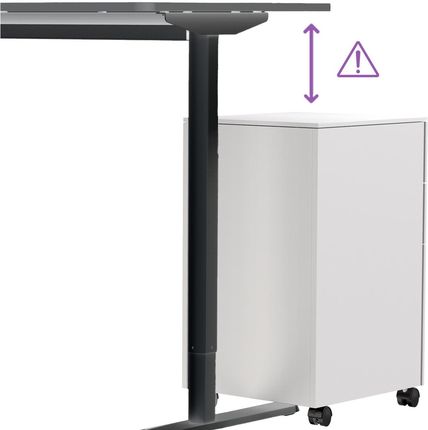 Elektryczne Biurko Spacetronik Moris 121Bg 120X60 - zdjęcie 6