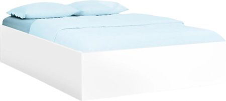Łóżko BELLA 140x200 cm białe Ze stelażem listwowym rolowanym Materac Somnia 17 POSBEL140BIL5 - zdjęcie 2