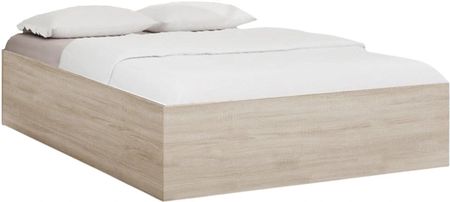 Łóżko BELLA 160x200 cm dąb sonoma Ze stelażem listwowym rolowanym Materac Somnia 17 POSBEL160SON5 - zdjęcie 3