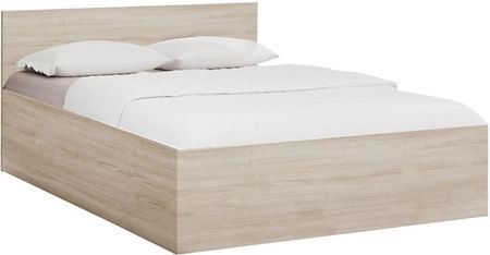 Łóżko SOFIA 140x200 cm dąb sonoma Ze stelażem listwowym elastycznym Materac Somnia 17 POSSOF140SON8 - zdjęcie 2