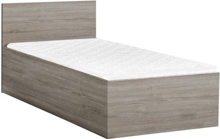 Łóżko SOFIA 90x200 cm dąb truflowy Ze stelażem listwowym rolowanym Materac Somnia 17 POSSOF90LAN5 - zdjęcie 3