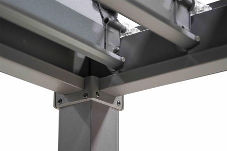 Mirador Pergola Balkonowa Ogrodowa 80 Solid 3x2M Antracyt - zdjęcie 2