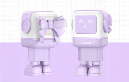Ugreen Nexode Rg (Robot Gan) 2X Usb + Usb-C 65W Fioletowy - zdjęcie 3